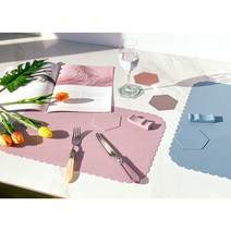 실리콘 식탁매트 테이블매트 국내제작, 라운드세트(웜그레이), 식탁매트+코스터+수저받침