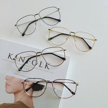 빈티지 레트로 안경 보잉안경 [블루라이트렌즈포함] 복고풍안경