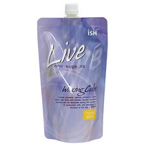 아이쉬코리아 라이브 왁싱 칼라 크림 500ml 헤어코팅, 레드