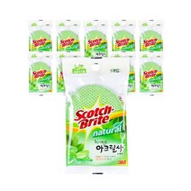 쓰리엠 펄프 아크릴사 수세미, 1개입, 10개