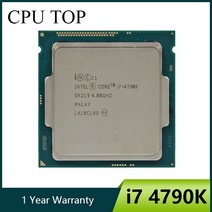 컴퓨터부품 기타부속 인텔 코어 i7 4790k 4.0ghz 쿼드 코어 8mb 캐시 hd, 없음