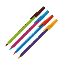 모나미)153스틱 비비드볼펜(0.7mm-12개입), 그린 (M501261)