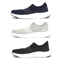 신알지 [스펙트런] 경량 풍부한 쿠셔닝 통기성 니트 밴딩 슬립온 운동화 올리브 초경량 실내화 사무업무 작업화 평상화 일상화 근무화