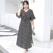 [국내당일발송]지패션 레귤러 반팔 미디 원피스