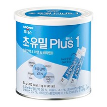 일동후디스 초유밀 플러스 1단계 1캔 어린이 영양간식, 초유밀 플러스 1단계 1캔 90g