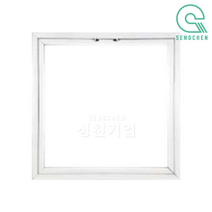 금강산업 알루미늄 컬러 점검구(나사형)(600mm) (1EA), 반광, 화이트