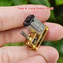 미니 N20 기어드 모터 후진 기어 박스 포함 모터 감속기 DC 3V 12V 60RPM 마이크로 메탈 기어 텔레스코, 02 Type B Motor