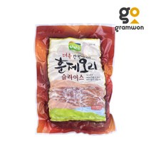 그램원 훈제오리 슬라이스 800g