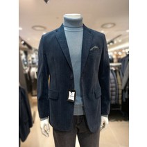 트레몰로 트레몰로 주)세정 인디안 트레몰로 일반라인 스트레치 면 벨벳 콤비 재킷 다크네이비 TRBFUWF8526 (P001692837)