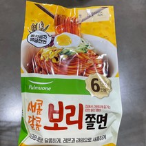 풀무원 새콤달콤 보리쫄면 간편한 별미 6인분 코스트코 판매, 아이스팩 아이스박스