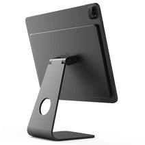 킨닉스 알루미늄 아이패드 마그네틱 거치대 자석 스탠드 받침대 필기 드로잉 프로 12.9 5세대 에어 11 4세대, 스페이스그레이, 아이패드 프로 3/4/5세대 12.9인치