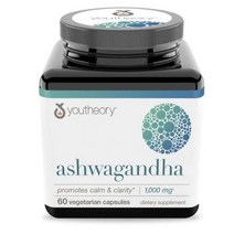 유씨어리 아슈와간다 1000mg 베지테리안 캡슐, 60개입, 3개