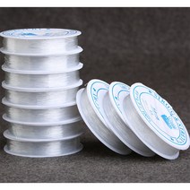 우레탄줄 투명스판줄, 0.8mm