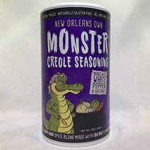 Monster Creole Seasoning from New Orleans (No MSG Blend) - 6 Ounce Shaker null, 1