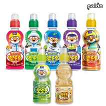 팔도 뽀로로음료 235ml x 24개 6종 아기음료 보리차, 1개, 딸기맛12개+사과맛12개