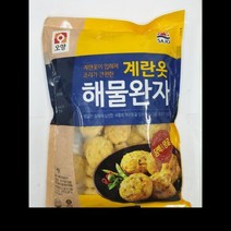 계란옷 해물 완자 오징어 사조오양 1KG, 단품, 단품