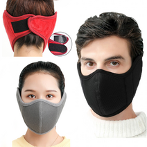 귀가따뜻한 성인용 방한용 마스크 똑딱이 어른 겨울귀마개 귀덮개 그레이