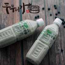 서리태콩물 검은콩 선식 500ml x2병 (국산100% 검정콩물), 2병