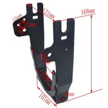 kugoo m4 전자 스쿠터 스피드 웨이 5 킥 스쿠터 액세서리 스케이트 보드 부품 용 10 인치 전기 스쿠터 리어 포크, 브래킷 b