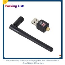 카파이 와이파이 동글 휴대용 무선 USB wifi 네트워크 카드 usb 2.0 150mbps lan 어댑터 노트북 pc 미니 wi-fi dropshipping 용 회전식 안테나