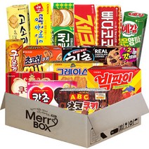 메리박스 과자세트 14종(ABC초코쿠키+빠다코코넛+칸쵸+제크+롯데샌드파인+국희땅콩샌드+그레이스+쿠크다스화이트+초코칩미니+고소미+예감볶은양파+구운감자+칙촉+빅파이딸기), 1개, 과자세트 14종