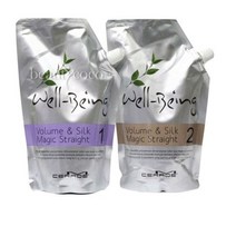 엠세라드 웰빙 볼륨 앤 실크 매직 스트레이트너 1제 700ml + 2제 700ml, 4세트