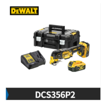 디월트 충전 만능컷터 멀티커터 세트 DCS356P2 18v 20v 5.0Ah, 1 배터리 세트