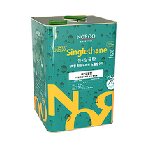 노루페인트 옥상방수 우레탄페인트 크린탄2100 중도2액형 20kg, 회색