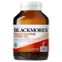 Blackmores Glucosamine Fish Oil Joint Health Vitamin 블랙모어스 글루코사민 피쉬 오일 조인트 헬스 비타민 90 정