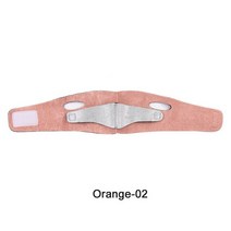 얼굴 슬림 뷰티 턱 엑서사이즈 페이셜 리피트 벨트 V 라인 리프트 업 더블 붕대 마스크 페이스 케어, 04 Orange 02