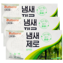 차량용 방향제 3p 냄새제로 냄새제거 옷장 신발장 탈취제, 불스원 살라딘냄새제로 숲속향 x3