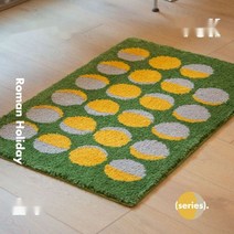 귀여운 디자인 러그 심플한 특이한 패턴 유니크