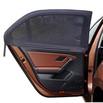 차량용 차박 캠핑 SUV 승용차 창문 모기장 방충망 햇빛 그늘 가리개 커버 가림막, SUV뒤1개, 1개