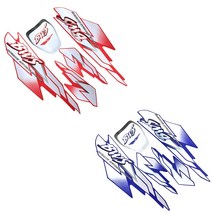 스쿠터 전신 페어링 장식 로고 엠블럼 반사 배지 오토바이 스티커 데칼 야마하 BWS 100 용 액세서리, 02 Blue