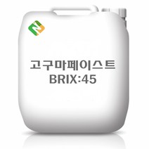 고구마페이스트 20kg, 단품