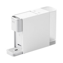 원래 XIAOMI MIJIA S1301 캡슐 커피 메이커 커피 머신 에스프레소 파워 오프 보호 캡슐 에스프레소 커피 메, 01 WHITE_01 미국