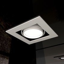 매입 MR16용 멀티1구 주물 매입등 인테리어등기구, 50개, 화이트