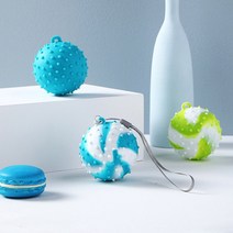 실리콘 지압 손완력기 손목 스트랩 볼 악력기 재활운동, 볼악력기(그린)-0135