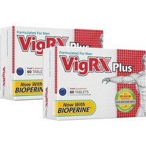 (2팩) VigRX Plus 성기확대제의 명품 60정 x 2팩