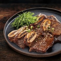 포천이동갈비 양념 소갈비 한입갈비 500g x 2팩, 단품