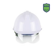 KJH-G01-0017 국제 보안경 안전모 긁힘방지코팅 안전모자, 백색