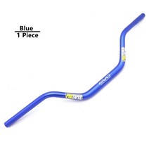 팻바이크 오토바이 28mm CNC 1-1/8 "팻 바 핸들바 하이 그립 패드 혼다 가와사키 스즈키 야마하 프로, 11 Blue 1 pieces