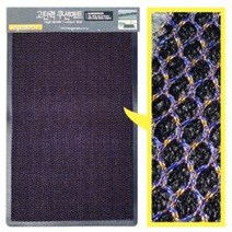 삼정 고탄력 쿠션매트 (신발흙털이 현관매트 그물매트 발매트 발판 깔판 식당매트), 소50x80