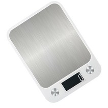 디지털 주방 저울 LCD 디스플레이 10kg/1g 요리 베이킹용 정밀 스테인레스 스틸 식품 저울 전자 저울, NO1