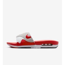 국내매장용 나이키 NIKE 에어맥스 1 화이트 DH0295-103 남성용 슬라이드 패션 슬리퍼