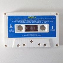 (중고 테이프)(알테이프 케이스 없음) NOW 3. 핸슨. 스파이스 걸스. 백스트리트 보이스. 비지스. 조지 마이클. 보이존. 리차드 막스외...