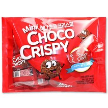 니코 미니 초코 크리스피 175g 오트밀 미니바이트 대용량 수입 과자 귀리 간식, 3개
