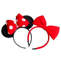 오너클랜 백설공주 머리띠 리본헤어밴드