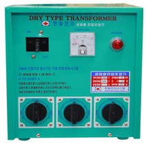 공업용 변압기 삼상 10KVA 220v 380v 440v 480v 3상 건식 단권 다운 승압 트랜스 도란스 한일 10k 전압조정기, 입력삼상220V / 출력삼상380V, 1개