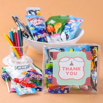 어린이집 유치원 생일 선물 답례품 / 학교 회사 교회 단체 간식 선물 / 간식 케이스 B, 1개